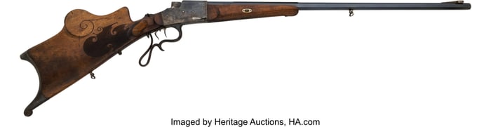 40275: German K. Schreiber Schutzen Shooting Target Rif