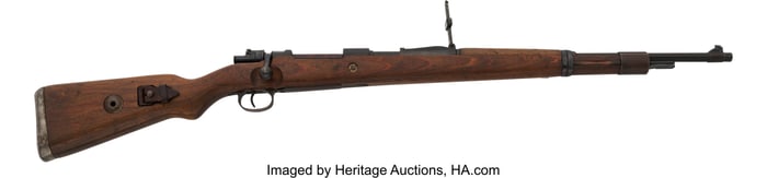 40279: German bcd 43 Code Mauser K98k Model 98 Bolt Act