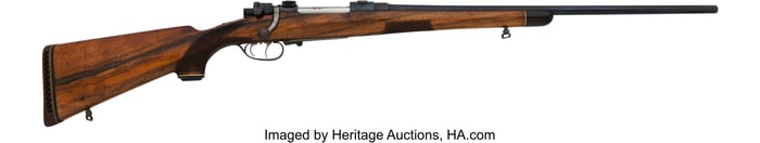 40282: Engraved Josef Fanzoi Bolt Action Sporting Rifle
