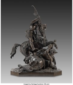 63022&colon; A Theordore Gechter Bronze Figural Sculpture&colon; Je