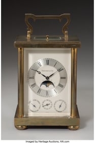 63032&colon; A Matthew Norman Brass and Bronze Repeating Carr