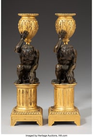 63062&colon; A Pair of Henri Dasson Louis XVI-Style Gilt and 