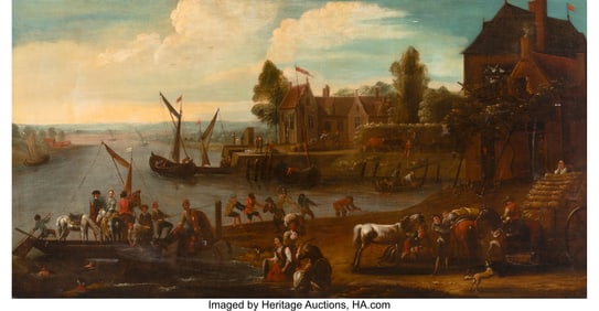 63067&colon; Manner of Peeter Gijsels &lpar;Flemish&comma; 1621-1690&rpar; A 