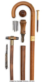 63086&colon; A Collection of Three Brass-Mounted Carved Wood 