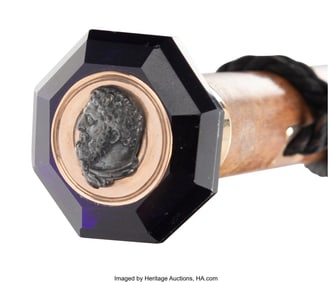 63088&colon; A Harrison Brothers & Howson 18K Gold&comma; Onyx-Moun