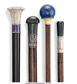 63107&colon; A Collection of Four Lapis Lazuli&comma; Marble&comma; Guill