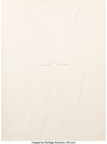 28020: Omar Rayo (Colombian, 1928-2010) Sin-Sign, circa