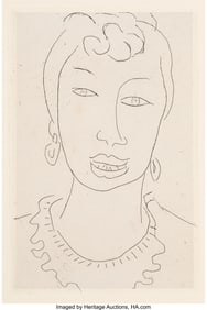 28022: Henri Matisse (French, 1869-1954) One Work, from