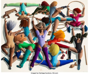 28024: American School (20th Century) Gymnastics, 1987