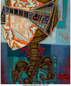 28026: Gabriel Zendel (French, 1906-1994) Mandolin sur