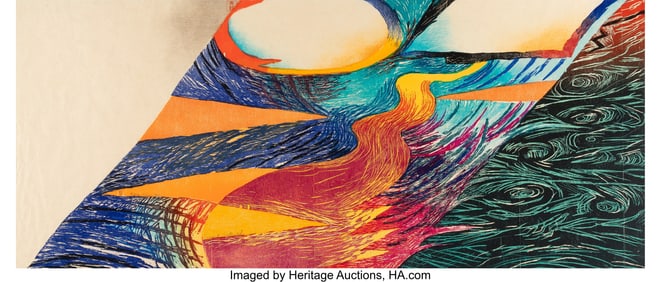 28031: Karen Kunc (American, b. 1952) Crosscut Watershe