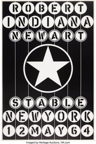 28041: Robert Indiana (American, 1928-2018) Stable II,