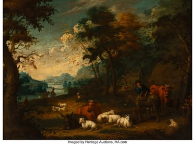 28062: Manner of Michiel Carree (Dutch, 1657-1747) A dr