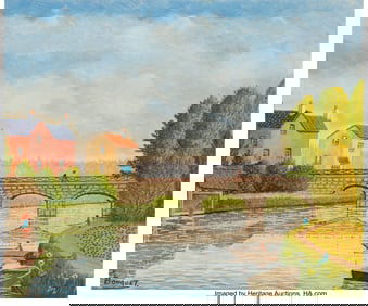 28078: André Bouquet (French, 1897-1987) Autheuil, Eur