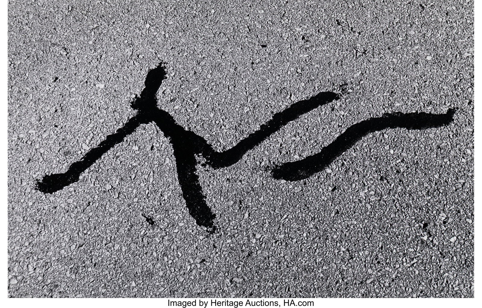 Lucien Clergue (French, 1934-2014) Route de Sant: Lucien Clergue (French, 1934-2014) Route de Santa Fe, 1983 Gelatin silver print 9-1/2 x 14-1/4 inches (24.1 x 36.2 cm) (image) 11 x 14-1