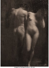 39116&colon; Frank Eugene &lpar;American&comma; 1865-1936&rpar; Adam and Eve 