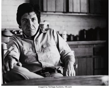 39166&colon; John Rowlands &lpar;Canadian&comma; b&period; 1947&rpar; Leonard &lpar;Cohen