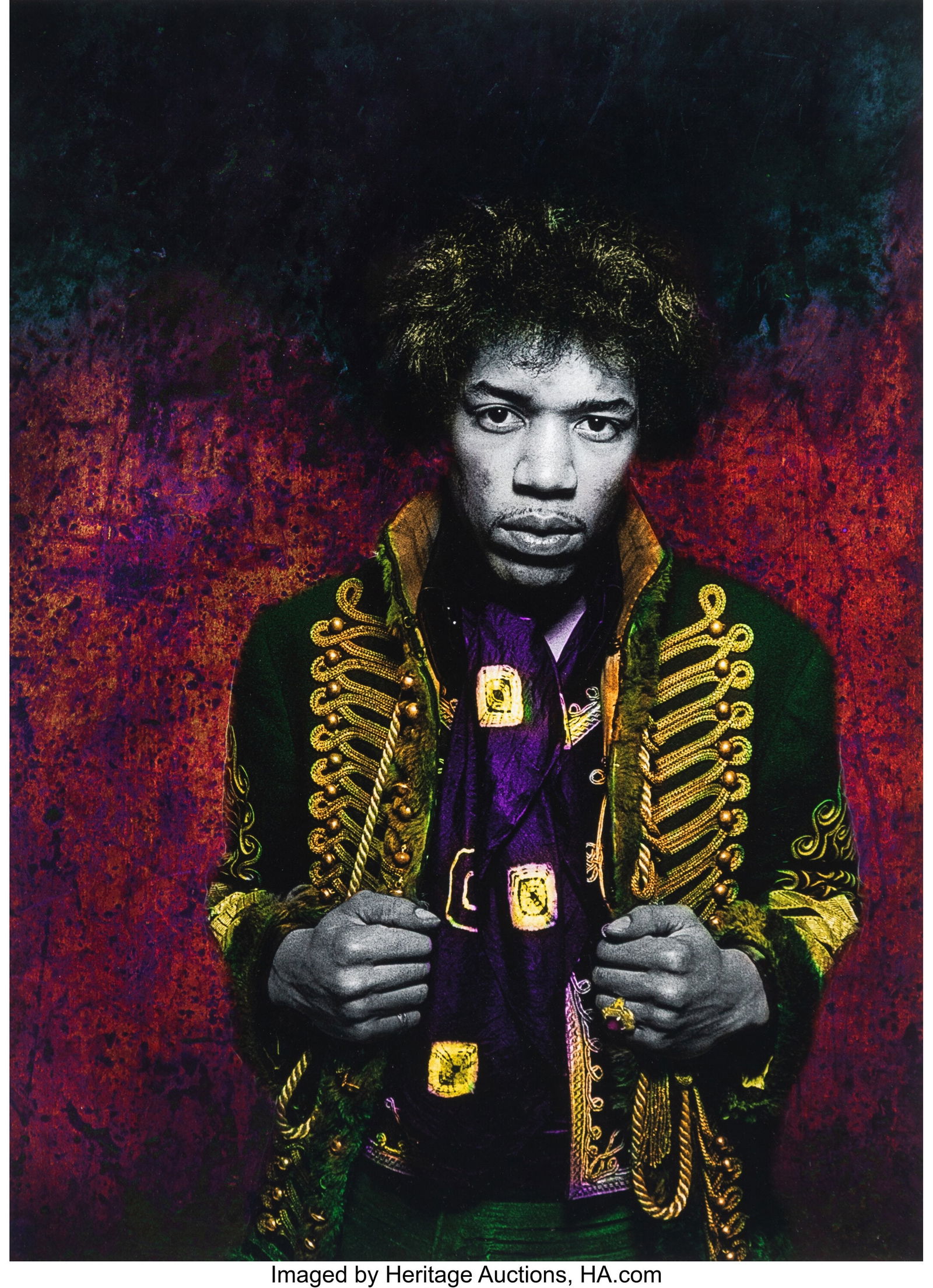 Gered Mankowitz (British, b. 1946) Jimi Hendrix, (1 of 2)