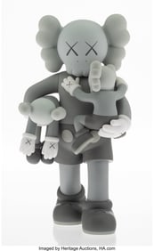 45049&colon; KAWS &lpar;b&period; 1974&rpar; Clean Slate &lpar;Grey&rpar;&comma; 2018 Painted 