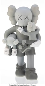 45052&colon; KAWS &lpar;b&period; 1974&rpar; Clean Slate &lpar;Grey&rpar;&comma; 2018 Painted 