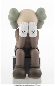 45053&colon; KAWS &lpar;b&period; 1974&rpar; Passing Through &lpar;Brown&rpar;&comma; 2018 Pai