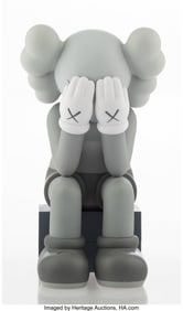 45054&colon; KAWS &lpar;b&period; 1974&rpar; Passing Through &lpar;Grey&rpar;&comma; 2018 Pain