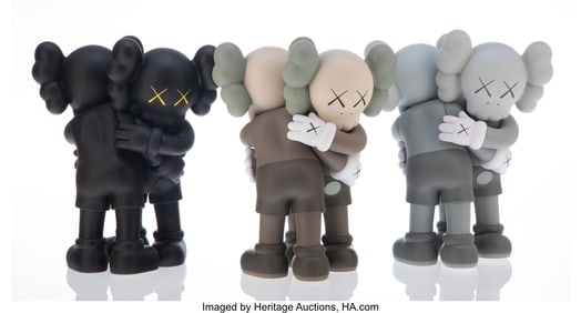 45058&colon; KAWS &lpar;b&period; 1974&rpar; Together &lpar;three works&rpar;&comma; 2018 Pain