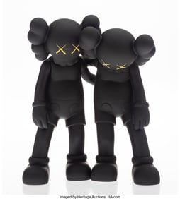 45063&colon; KAWS &lpar;b&period; 1974&rpar; Along The Way &lpar;Black&rpar;&comma; 2019 Paint