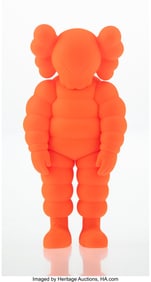 45069&colon; KAWS &lpar;b&period; 1974&rpar; What Party &lpar;Orange&rpar;&comma; 2020 Painted