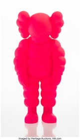 45070&colon; KAWS &lpar;b&period; 1974&rpar; What Party &lpar;Pink&rpar;&comma; 2020 Painted c