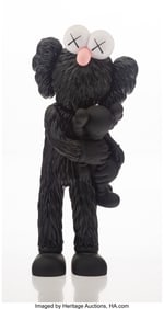 45077&colon; KAWS &lpar;b&period; 1974&rpar; Take &lpar;Black&rpar;&comma; 2020 Painted cast v