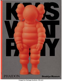45079&colon; KAWS &lpar;b&period; 1974&rpar; What Party &lpar;Orange&rpar;&comma; 2021 Hardcov