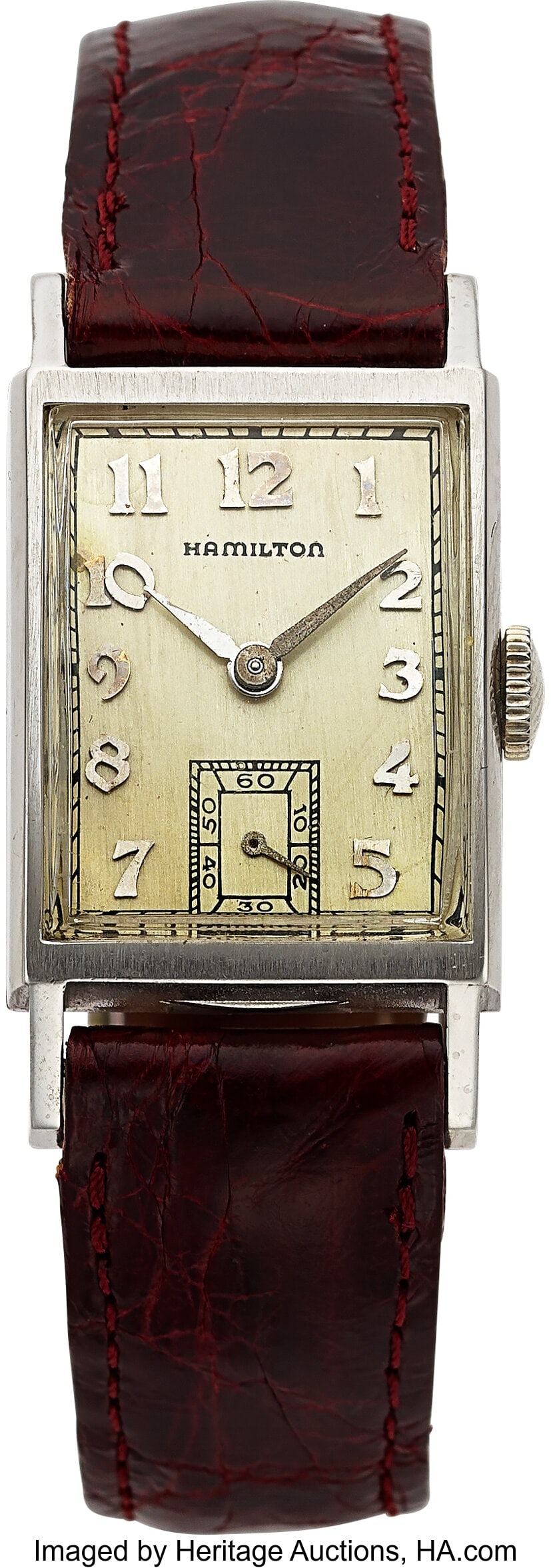 Rare Hamilton Cambridge Platinum, Original Band (1 of 4)