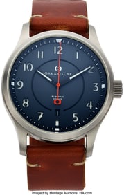 12068&colon; Oak and Oscar Burnham&comma; Center Seconds Automatic 