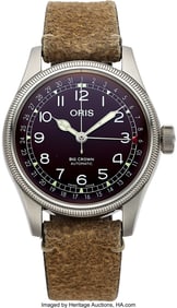 12069&colon; Oris Big Crown Pointer Date  Case&colon; 40 mm&comma; stainl