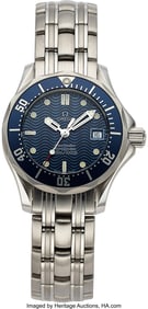 12076&colon; Omega Lady Seamaster Steel Wristwatch Ref&period; 2583&period;