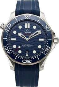 12088&colon; Omega Seamaster Diver 300M Steel Men's Wristwatc