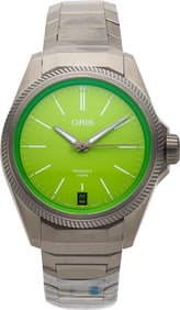 12095&colon; Oris Propilot X Kermit Titanium Automatic&comma; Kermi