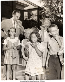 38016&colon; Natalie Wood Group of Signed Photos &lpar;ca&period; 1947&rpar;&period; 