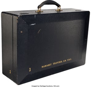 38031&colon; Margaret Thatcher's Bespoke Personal Dispatch Bo