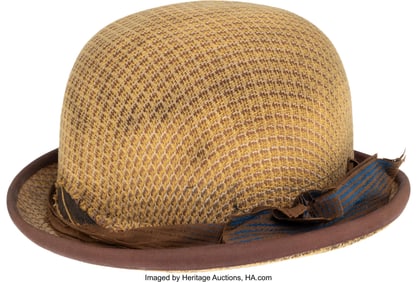 38032&colon; Roscoe "Fatty" Arbuckle Personal Bowler Hat &lpar;ca&period;