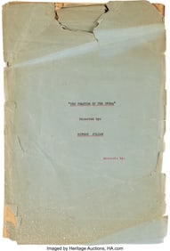 38034&colon; The Phantom of the Opera &lpar;Universal&comma; 1925&rpar;&comma; Type