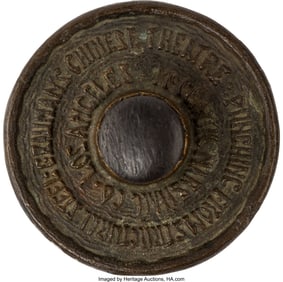 38038&colon; Grauman's Chinese Theatre Steel Punching Head fr