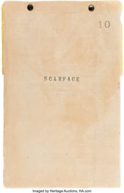 38042&colon; Scarface &lpar;UA&comma; 1932&rpar;&comma; Typed Carbon Draft Screenpl