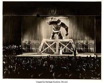 38052&colon; King Kong &lpar;RKO&comma; 1933&rpar;&comma; Oversize Portrait by Erne