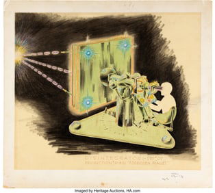 38110&colon; Forbidden Planet &lpar;MGM&comma; 1956&rpar;&comma; Original "Disinteg