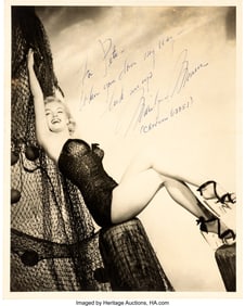 38116&colon; Extraordinary Marilyn Monroe Signed and Inscribe