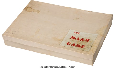 38151&colon; Handcrafted M&ast;A&ast;S&ast;H Boardgame&comma; Created by Alan a