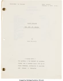 38152&colon; Kolchak&colon; The Night Stalker &lpar;ABC&comma; 1974-1975&rpar;&comma; Gro