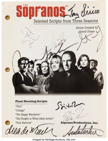 38168&colon; The Sopranos &lpar;HBO&comma; 1999–2007&rpar;&comma; Cast?Signed A